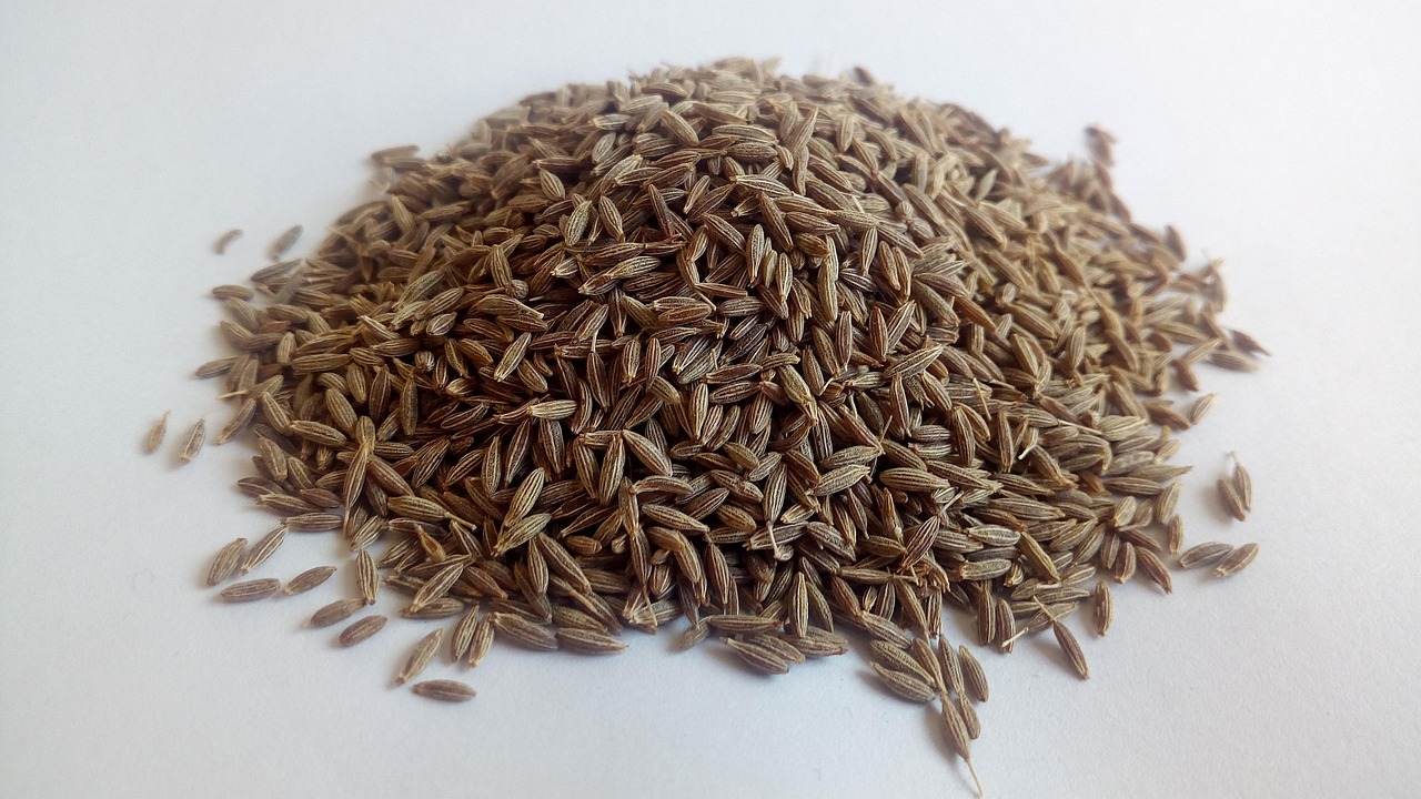 Cumin Seeds export product background