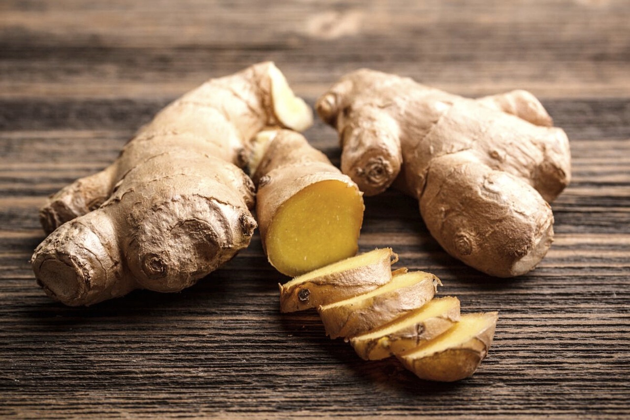 Fresh Ginger export product background