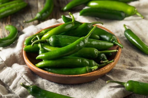 Green Chillies export product background